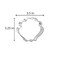 Beach Cookie Cutters 9 Pc Set. USA Tin Plate Steel - By CookieCutter.Com